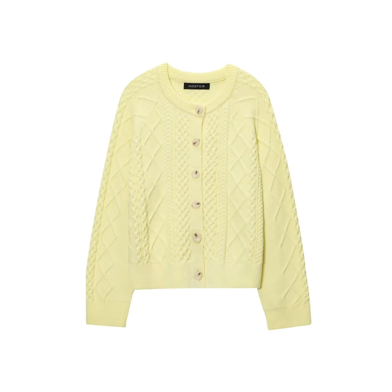 

Korejepo New Women Clothing European American Style Fashion Simple and Versatile Lazy Fried Dough Twists Soft Waxy Sweater