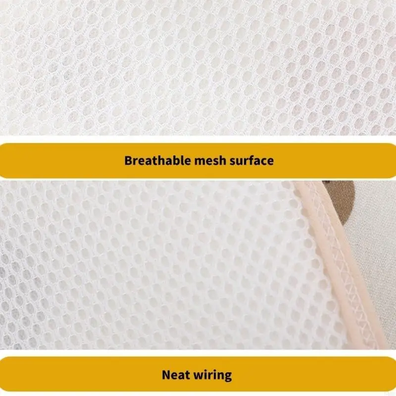 

54DF Baby Strollers Pad Moisture Resistant & Absorbent Diaper Mat Crepe Cloth for Various Models Busy Parents Essential