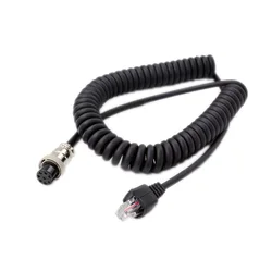 Microphone câble d'extension 8 broches femelle à RJ-45 modulaire pour YAESU FT MD-1 MD100 MD200 FT1000 FT-450D FT-991A Mic accessoire