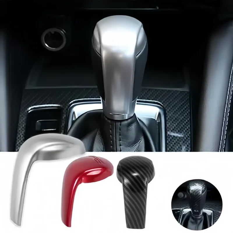 Pegatina de cubierta de manija de perilla de palanca de cambios para Mazda 2 3 6 BM GJ DEMIO CX3 CX5 CX8 CX8 CX9 AXELA 2014-2021 2022 Accesorios