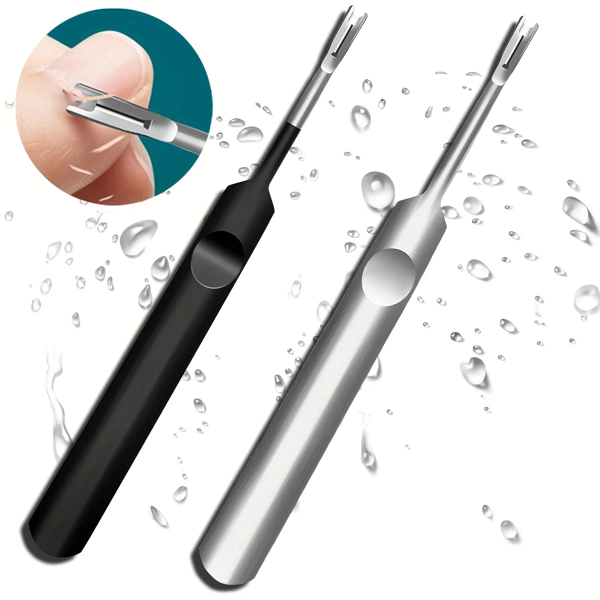 Professional Stainless Steel Nail Cleaner,  Nail Tool, Foot Tool, Dead Skin Removal Tool,  Suitable for Male and Female Adults