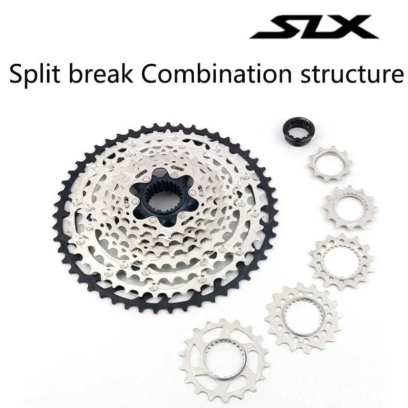 Deore CS M4100/M5100/M6100/M7100/M8100 Cassette 10/11/12 Speed K7 HG 42/ 46/51T Mountain Bike Sprocket 10/11/12V MTB Flywheel