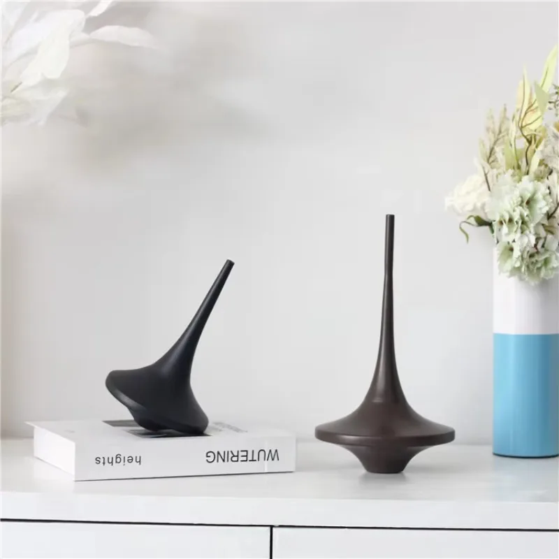 Meijian Modern European Blown Black Gyro Home Decoration Model Room Sales Office Living Room Creative Soft Decoration