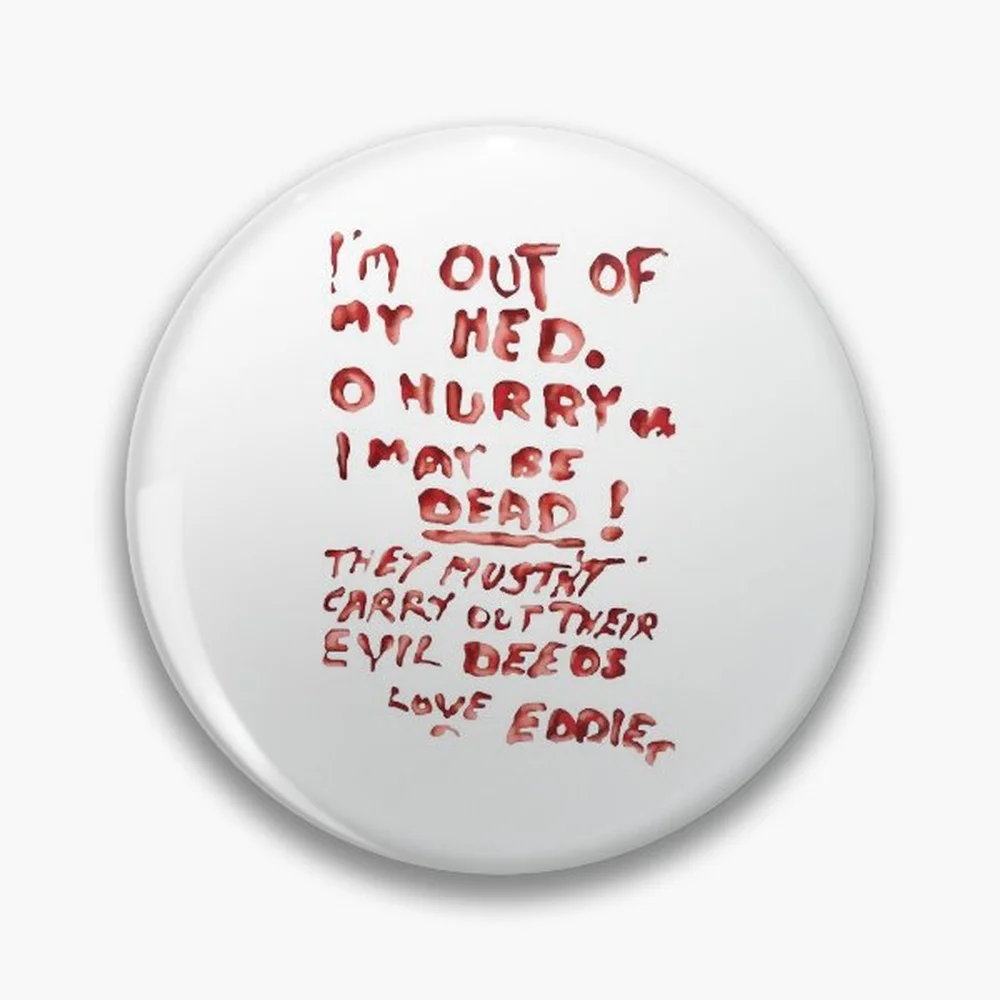 Dr Scotts Note Rocky Horror Picture Show Pin Holographic Star Heart Pin Brooches Laminated Button Fashion Accessory