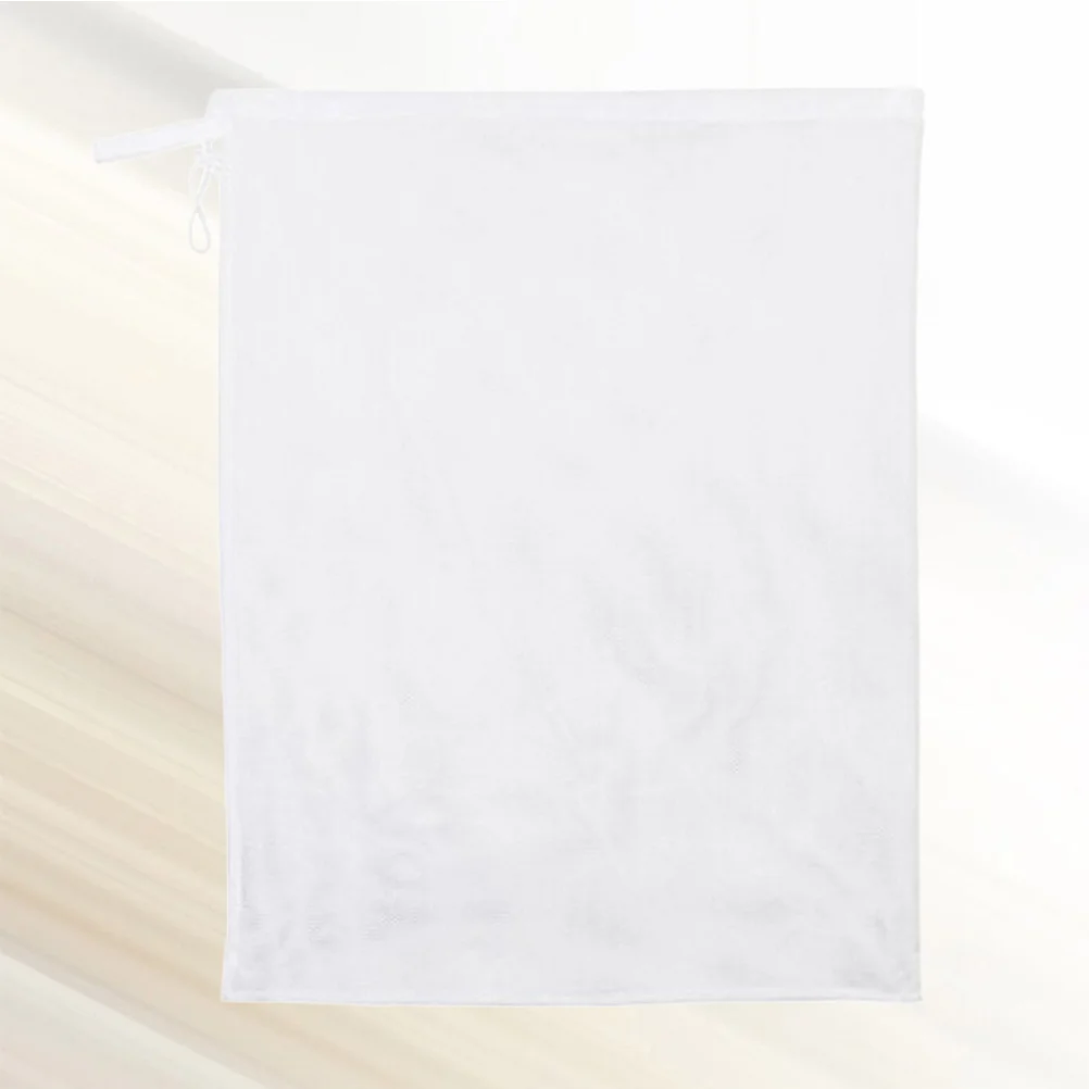 

2Pcs Laundry Mesh Bags Large Capacity 60x90cm Drawstring Nylon Mesh Washing Bags for Blouse Jeans Shirts Pants Laundry Net Pouch