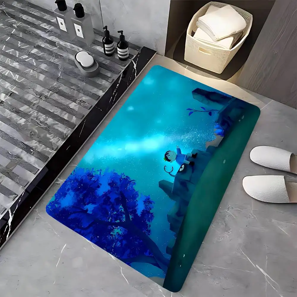 أنيمي R-ترتيب الملوك المطبخ حصيرة أرخص المضادة للانزلاق غرفة المعيشة الحديثة شرفة مطبوعة ديكور المنزل الحديث