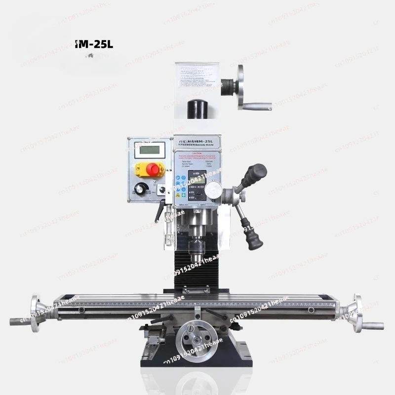 Suitable for Household Tool Precision Mini Milling Machine 220V - Benchtop Metalworking Drilling Machine Multifunctional