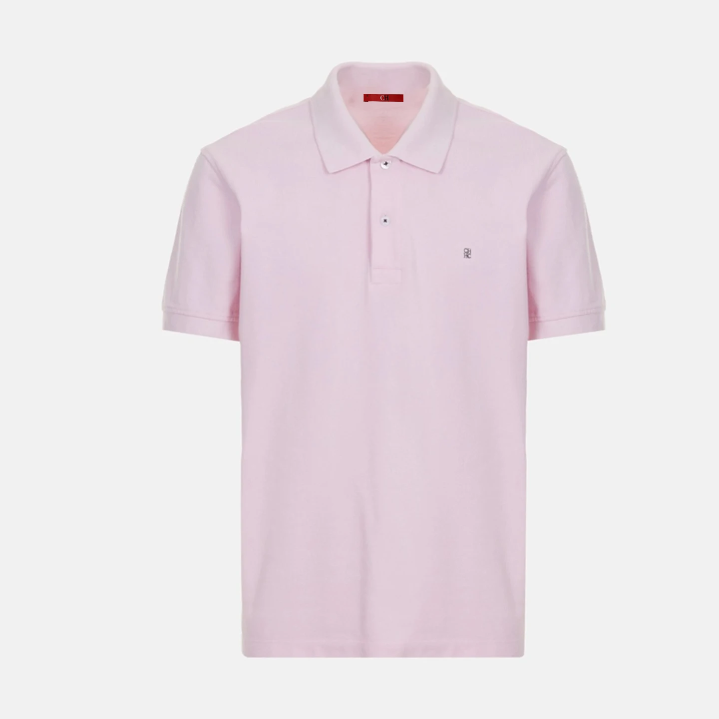CH Men's Basic Polo Shirt Short Sleeve Pique Knit Casual Top with Small Embroidery Comfortable Daily & Office Wear - Image 3