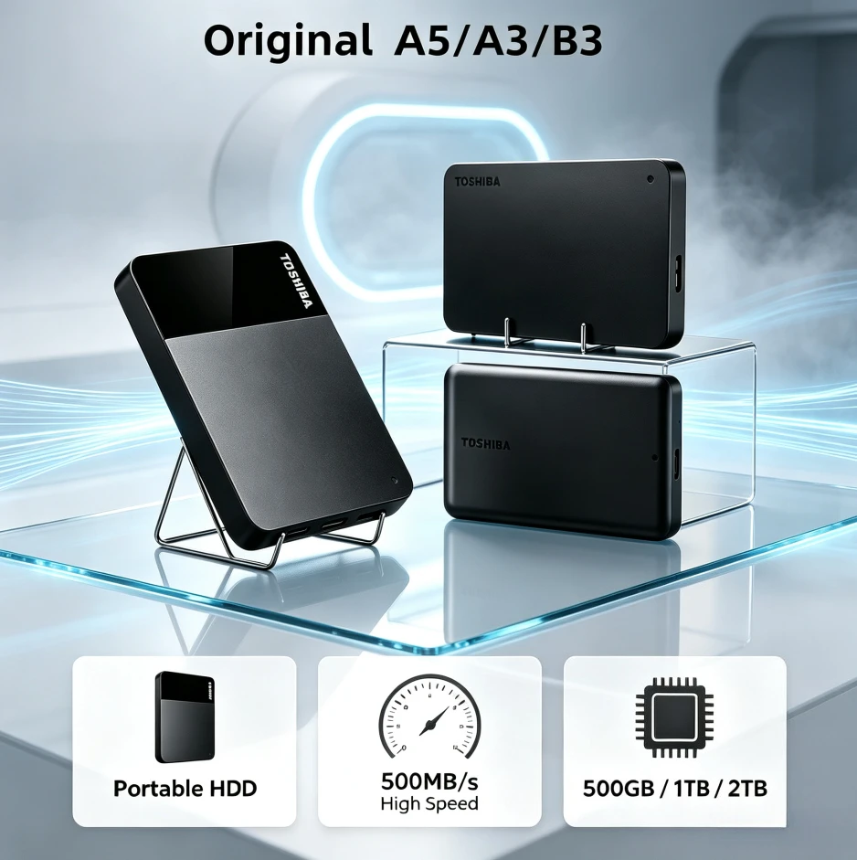 [Brand+] A5/A3/T0 HDD 2.5'  Portable External Hard Drive 2tb/1tb/500gb USB3.0 Disk Memory for PC Desktop/Laptop/Mac/Xbox/PS4/TV