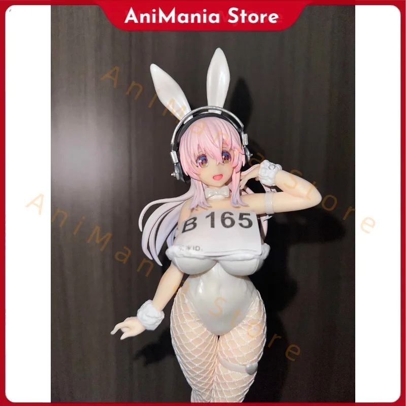 

In Stock SUPERSONICO Pearl White Bikini Prize Figure Toy Gift Anime Collection Model Hobby
