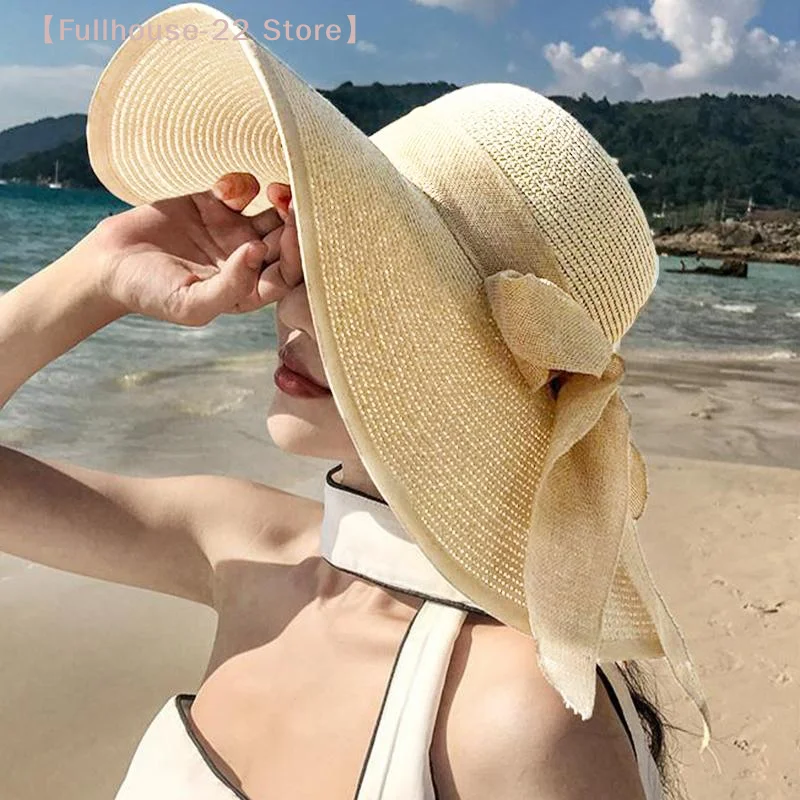 【MAX-22】Damenhut, faltbar, Sommer-Strohhut für Strand, Reisen, Visiere, Gesichtsschutz für Frauen, UV-Schutz, Bucket Cap, Mädchen-Sonnenhut, Panama
