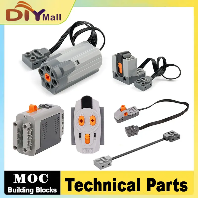 

Набор силовых функций строительного блока 88000 с батарейным блоком AAA 8883 M, автозапчасти для моторного поезда для технических творчества Legoeds MOC