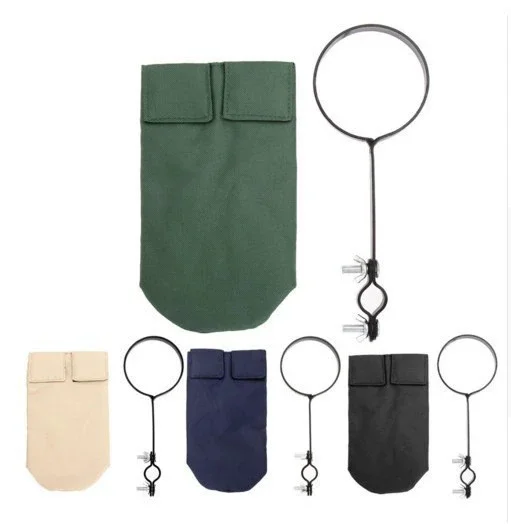 

Drumstick Bag Durable Cloth Portable Drumstick Storage Case Holder Kids Adults Drum Mallets Percussion Accessories Performance