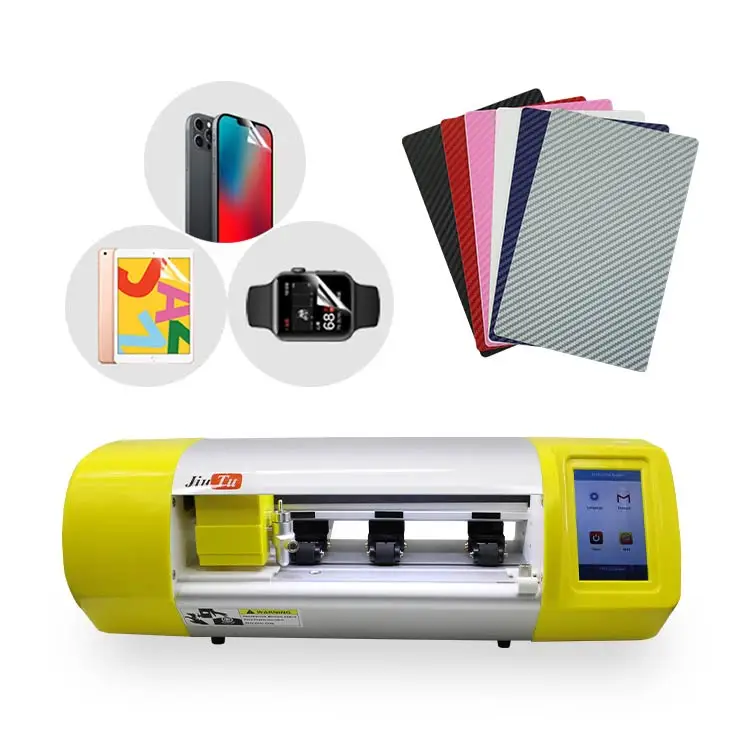 Fully Automatic TPU Hydrogel Film Cutter Laptop Mobile Phone Screen Protector Cutting Machine