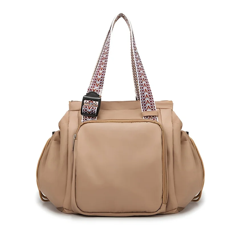 Nuevas bolsas de viaje de gran capacidad, mochila de almacenamiento de coche impermeable a la moda, bolso con múltiples bolsillos para mujer
