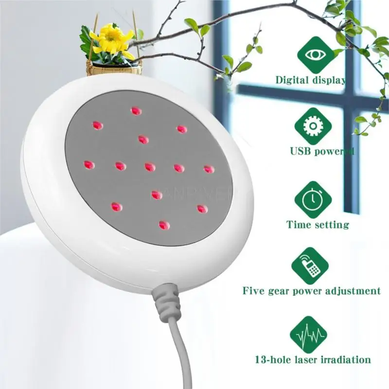 

Customizable 13 Gaten 650nm Fysiotherapie Hoge Bloeddruk Diabetes Cerebrale Trombose Duizelig Lllt Body Therapie