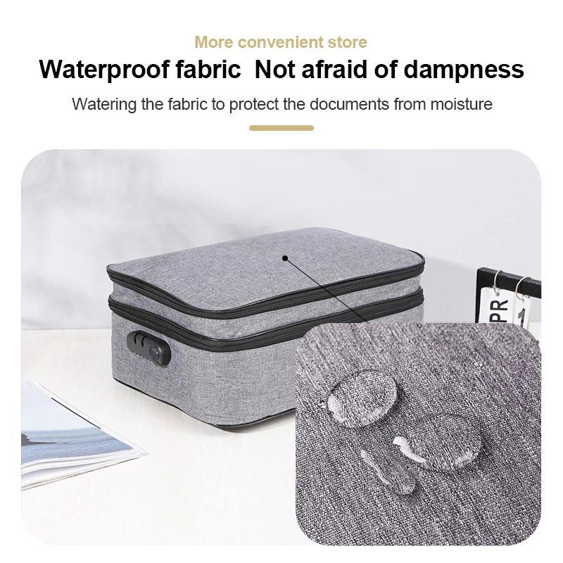 Locked File Storage Bag, MEN'S Locked Files, Tickets, File Manager, Passport, WOMEN'S Password Folder, Credit, Bags.
