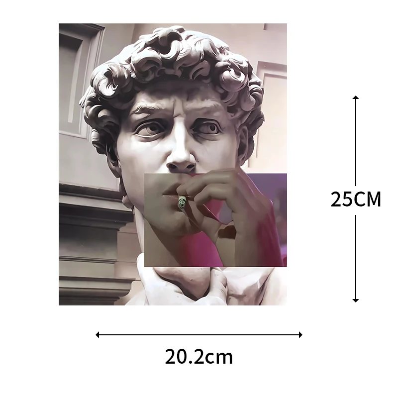 Abstract characters ruin creativity, heat transfer T-shirts, hoodies, DIY decorations, Iron On printed stickers for clothes