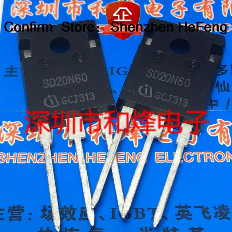 5PCS-10PCS SD20N60  TO-247   NEW AND ORIGINAL Quick Delivery