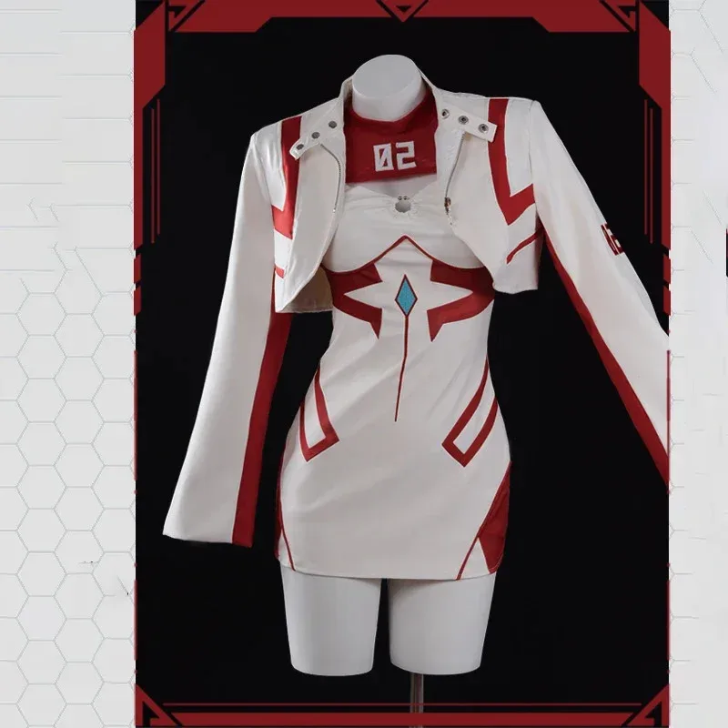 Eva new gospel warrior Asuka Hakumei cos motorcycle suit doujin Leather Jacket Cosplay Costume @ 0z *