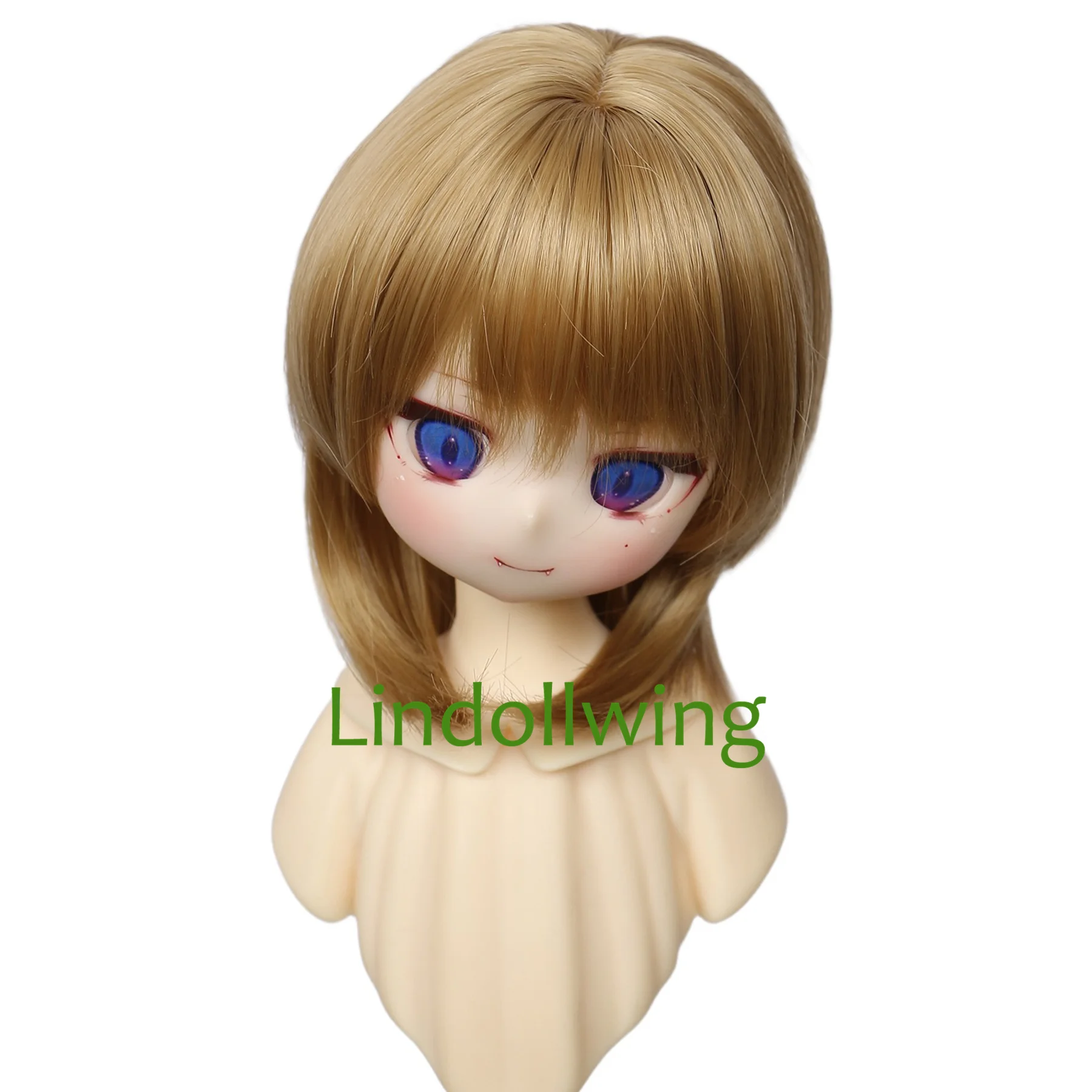 1/3 BJD Wig Pullip Dal DD Dollfie Doll Wig 8-9 Inch