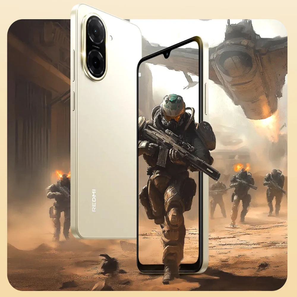 Redmi A5 15W Wired Fast Charging Smartphone 32MP Rear Camera 1080P 30FPS Video Recording Dual SIM
