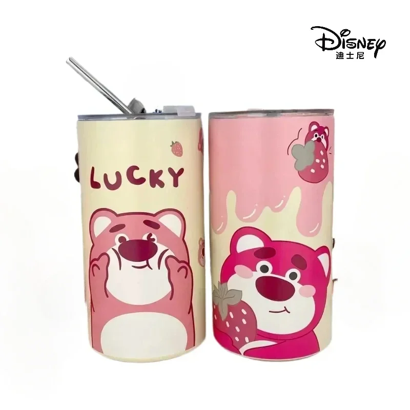 Lotso  Thermal Mug Children's Thermos Kettle Student Water Bottles Fitness Travel Mug Holiday Gifts for Boys and Girls Anime