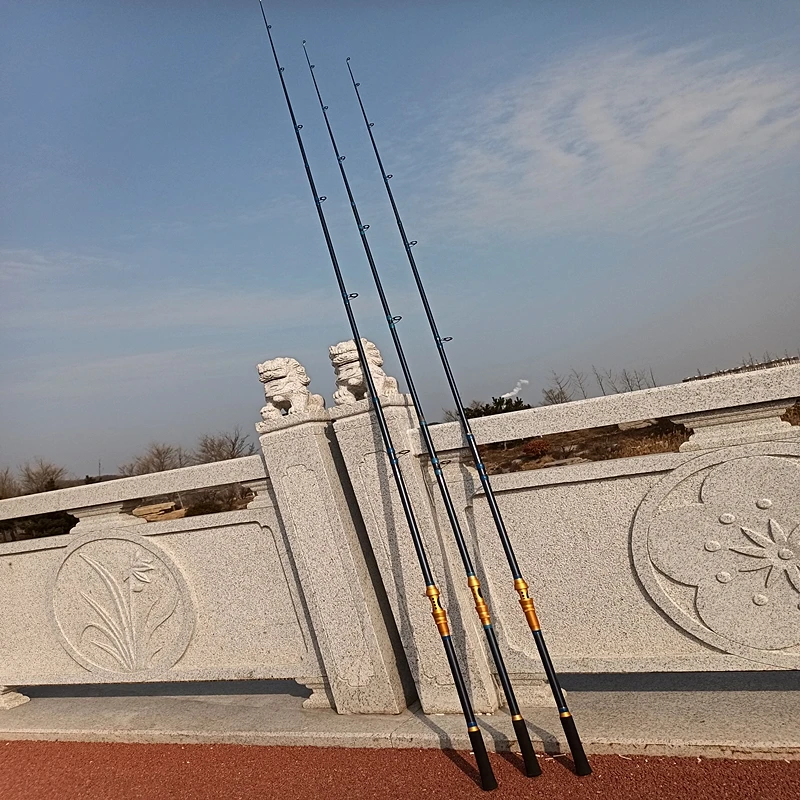 Caña surfcasting de fibra de carbono rápida – puntera dura XH - imagen 2