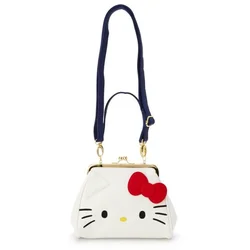 Hello Kitty Shoulder Bag Cute Cartoon Purses and Handbags Crossbody Bags for Women Sanrio Fashionable Purses Leather Tote Bags