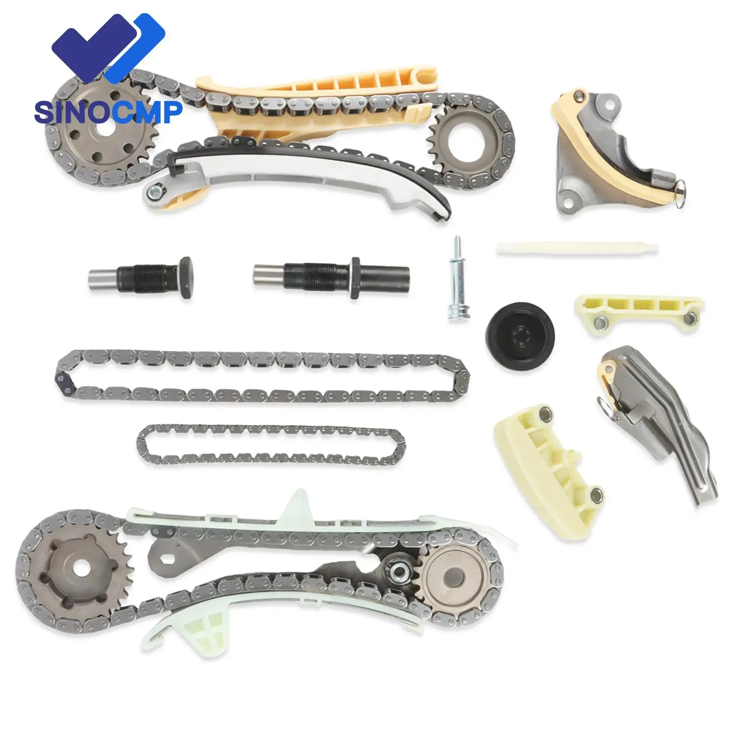 

Timing Chain Kit For 1997-2005 Ford Explorer Mustang Ranger B4000 Mountaineer 4.0L SOHC V6 Engine Part with 1 year warranty