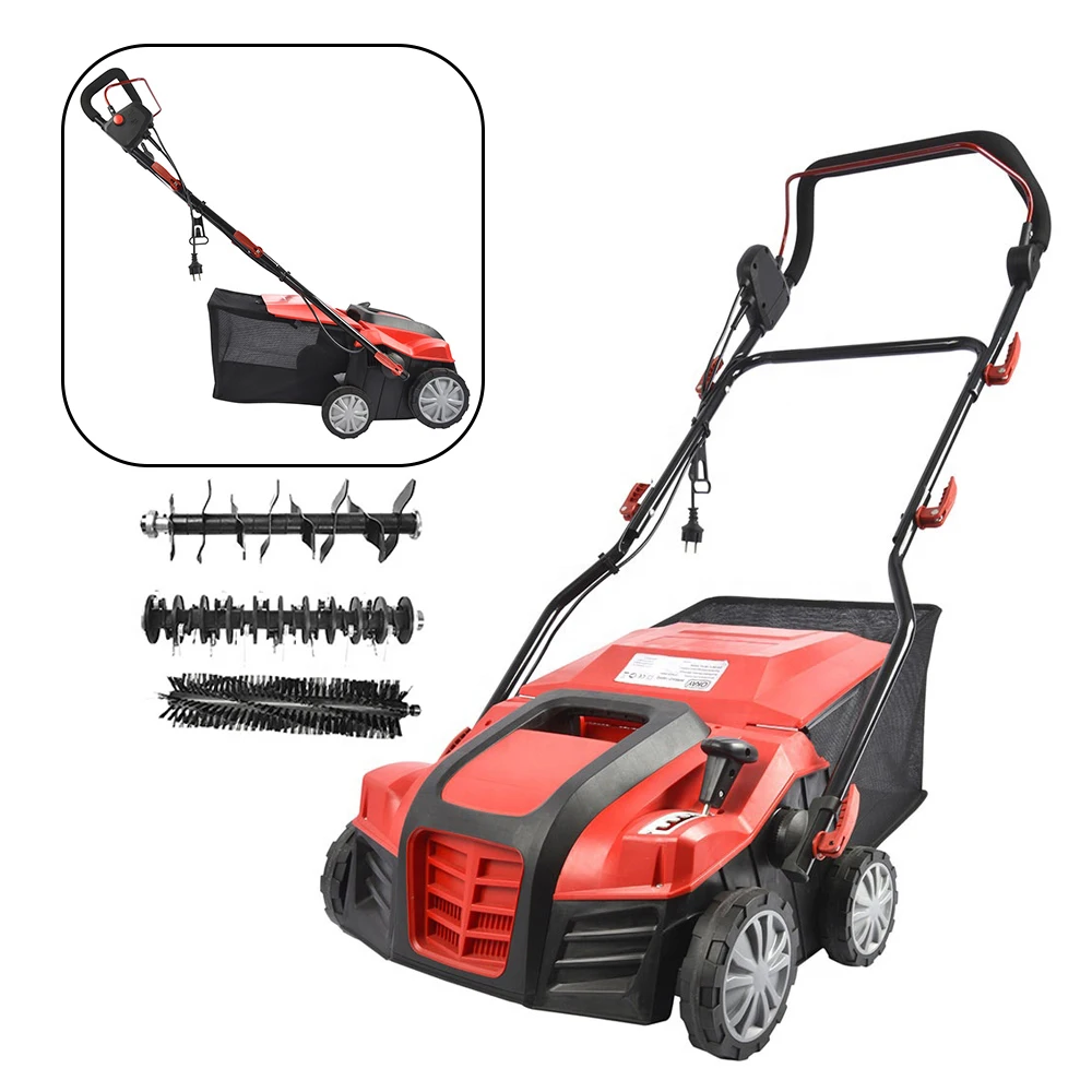 2 in 1 1800W Aerator Rake Electric Lawn Maintainer