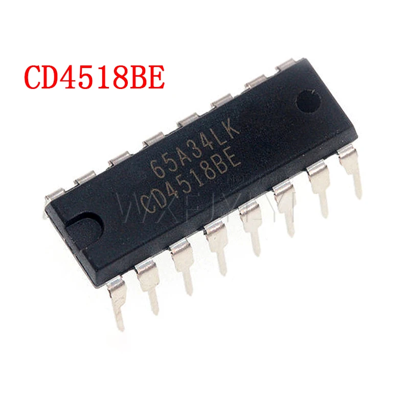 10 шт. CD4518BE DIP-16 CD4518 DIP 4518BE 4518 DIP16
