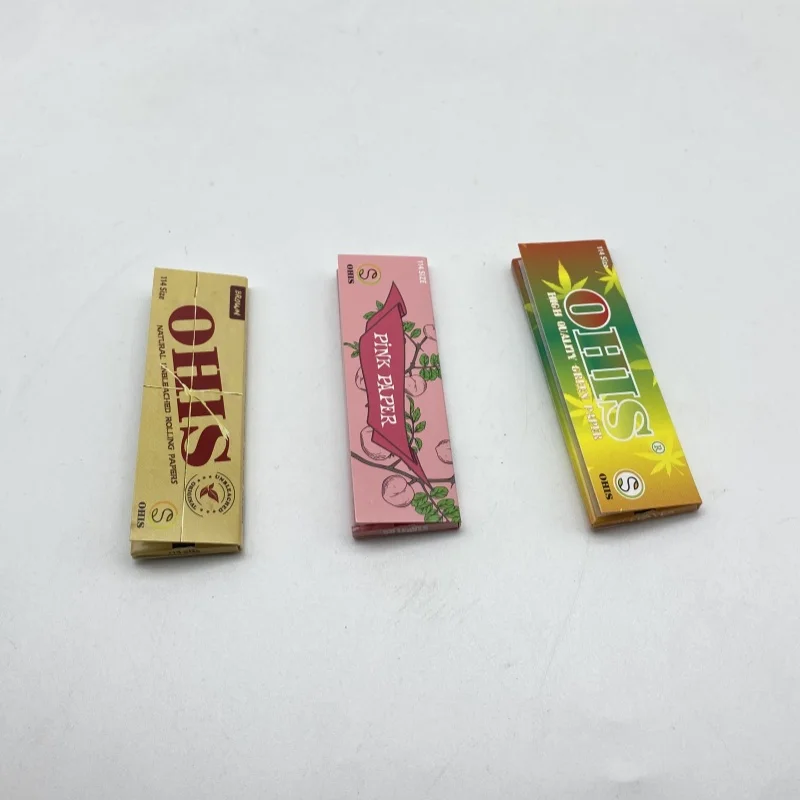 وصول جديد مرشحات الورق المتداول الطبيعية غير المكررة كتيب أوراق تصفية نصائح مجموعة هدية للرجل #5