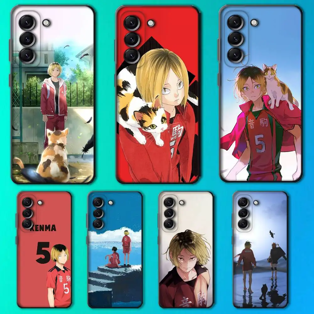 

Anime Kenma Kozume Phone Case For Samsung Galaxy A13,A21s,A22,A31,A32,A52,A53,A71,A80,Soft Black Shell