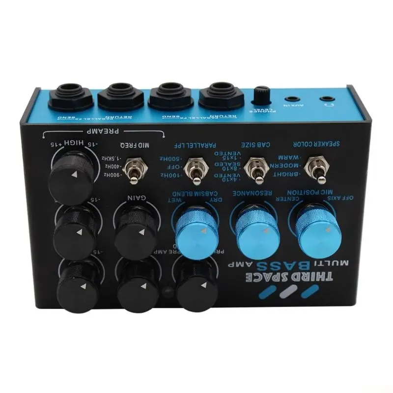 B03F Easy to Use Bass Effect Processor Featuring Metal Chass