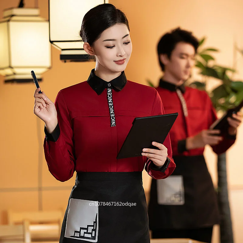long-sleeved-uniform-for-women-–-suitable-for-restaurant-waiters-hotel-receptionists-cafe-cashiers