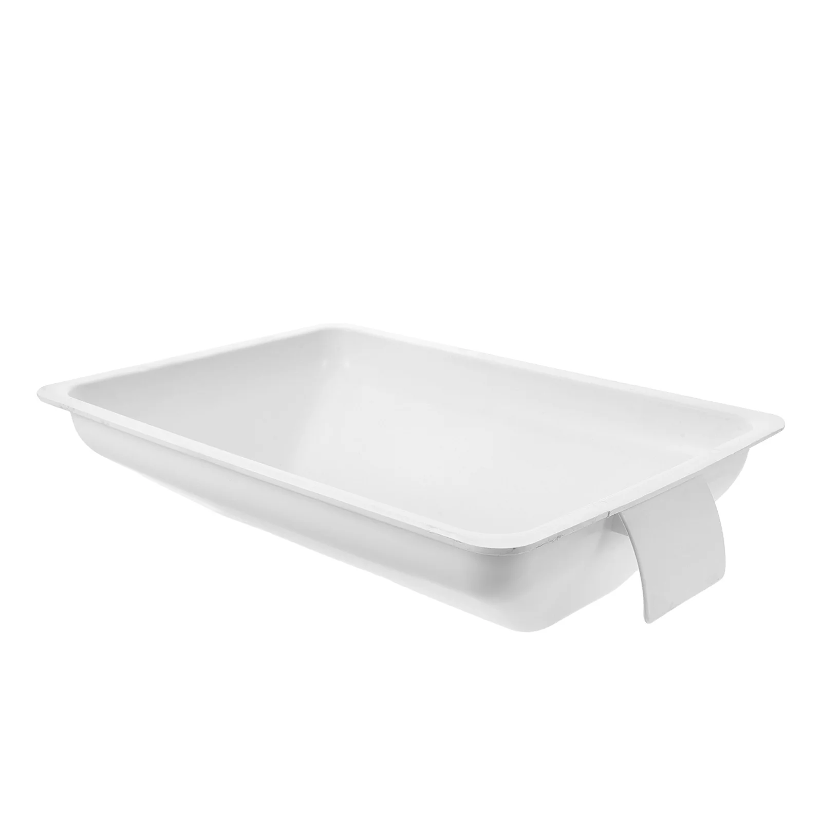 

Sliding Wheelchair Commode Pan - Portable Plastic Bedside Toilet for Elderly - Easy Clean Removable Potty for Mobility Users -