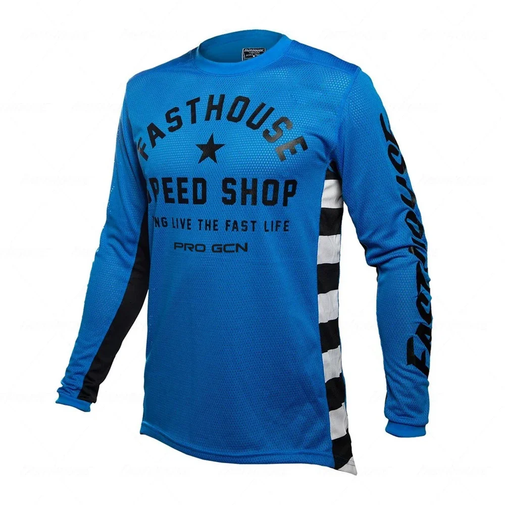 Mountain Bike Top Clothes Wearing Dh Mx Mtb Breathable Quick Drying Team Racing Long Sleeves Motocross Shirt BMX Moto