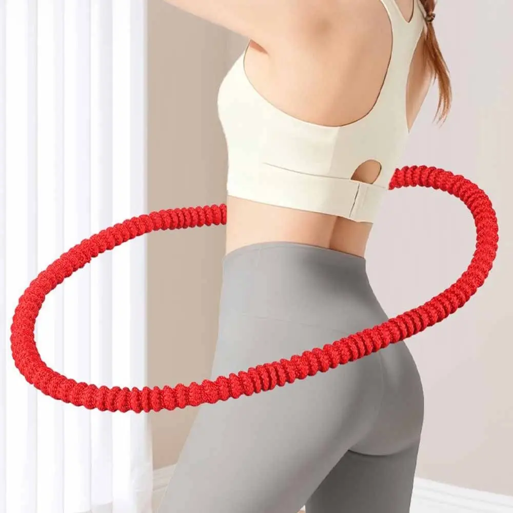 

Waist Slimming Fat Burning Sports Hoop Low Noise Durable Weight Loss Circle Foldable Adjustable Yoga Fitness Hoops Core Workout