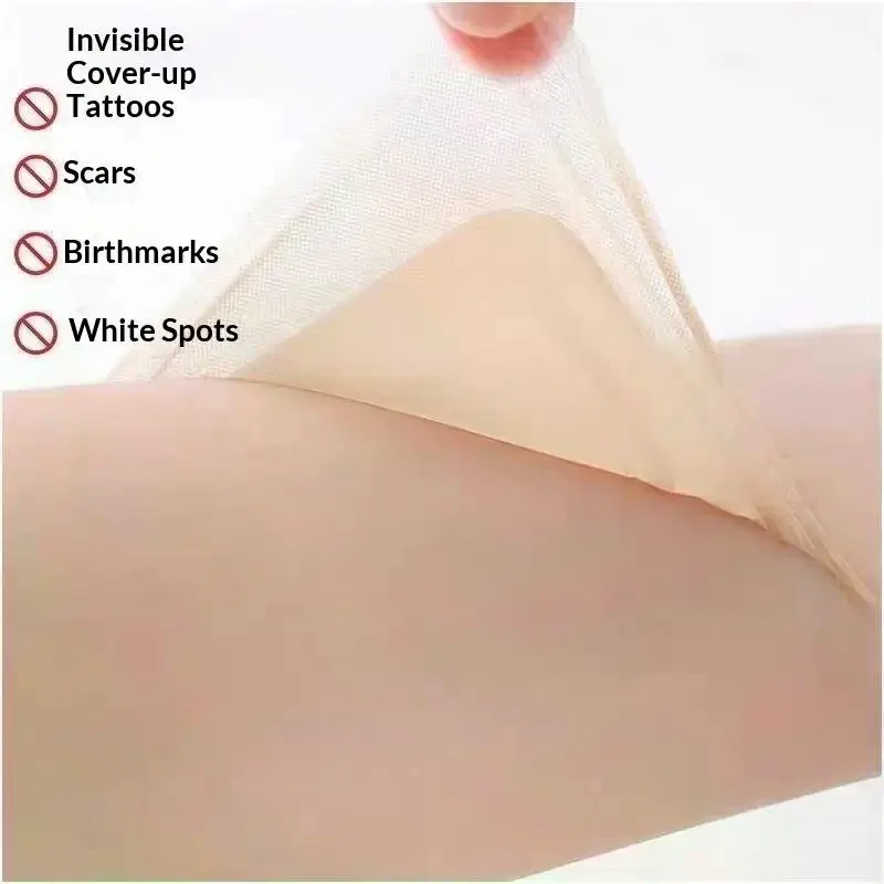 10Pcs Patches Temporary Tattoo Cover-up Patches Waterproof And Sweatproof Tattoo Cover Patches Suit For Tattoos/Scars/Birthmark