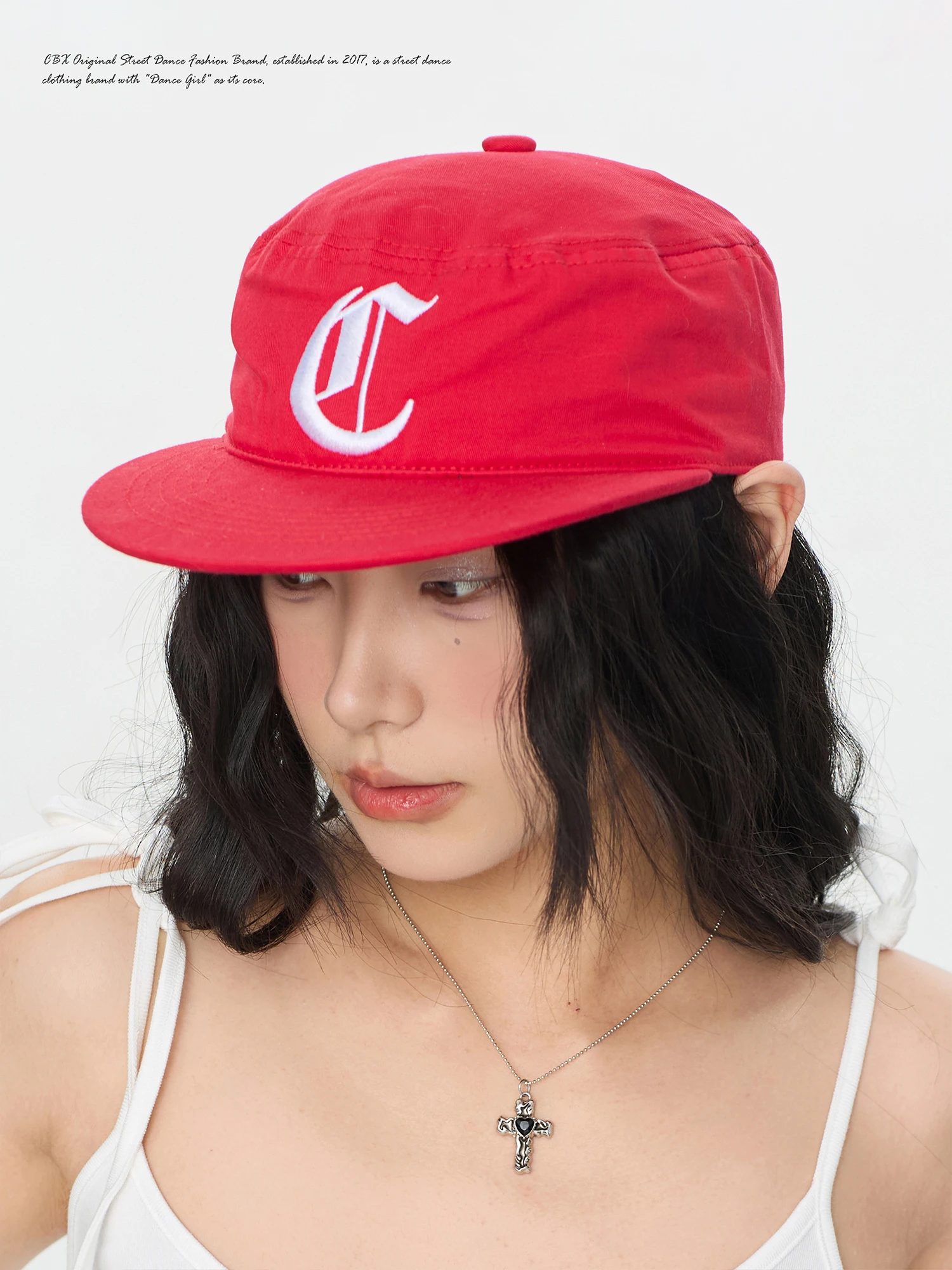 CBXLAB Street Dance Style Adjustable Flat Top Baseball Cap Unisex Breathable Hat Hip Hop Stereo Cool Girl Summer Hat