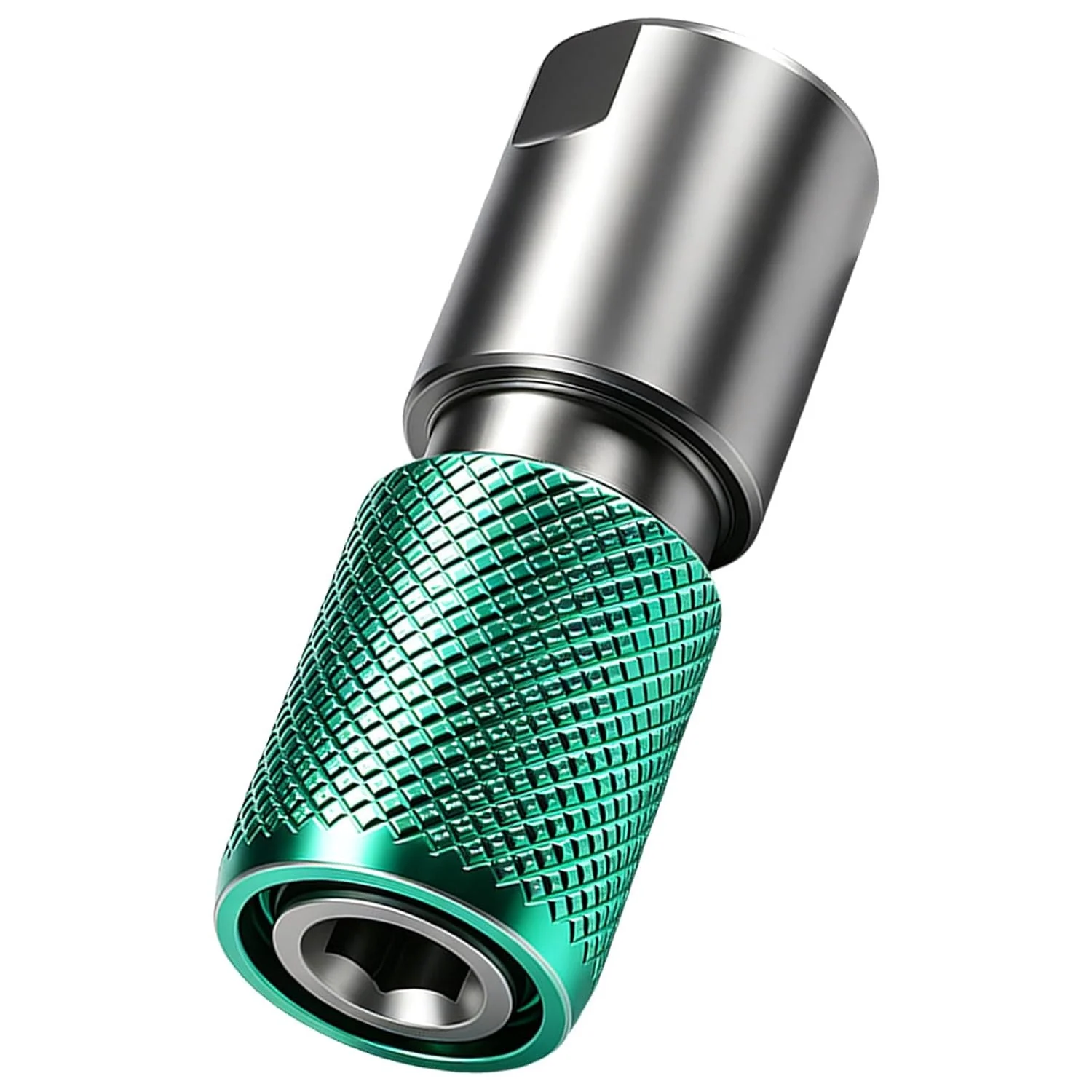 1/2" & 3/8" Square Drive to 1/4" Hex Quick Release Chuck Adapter, Heavy Duty Impact Wrench Screwdriver Converter