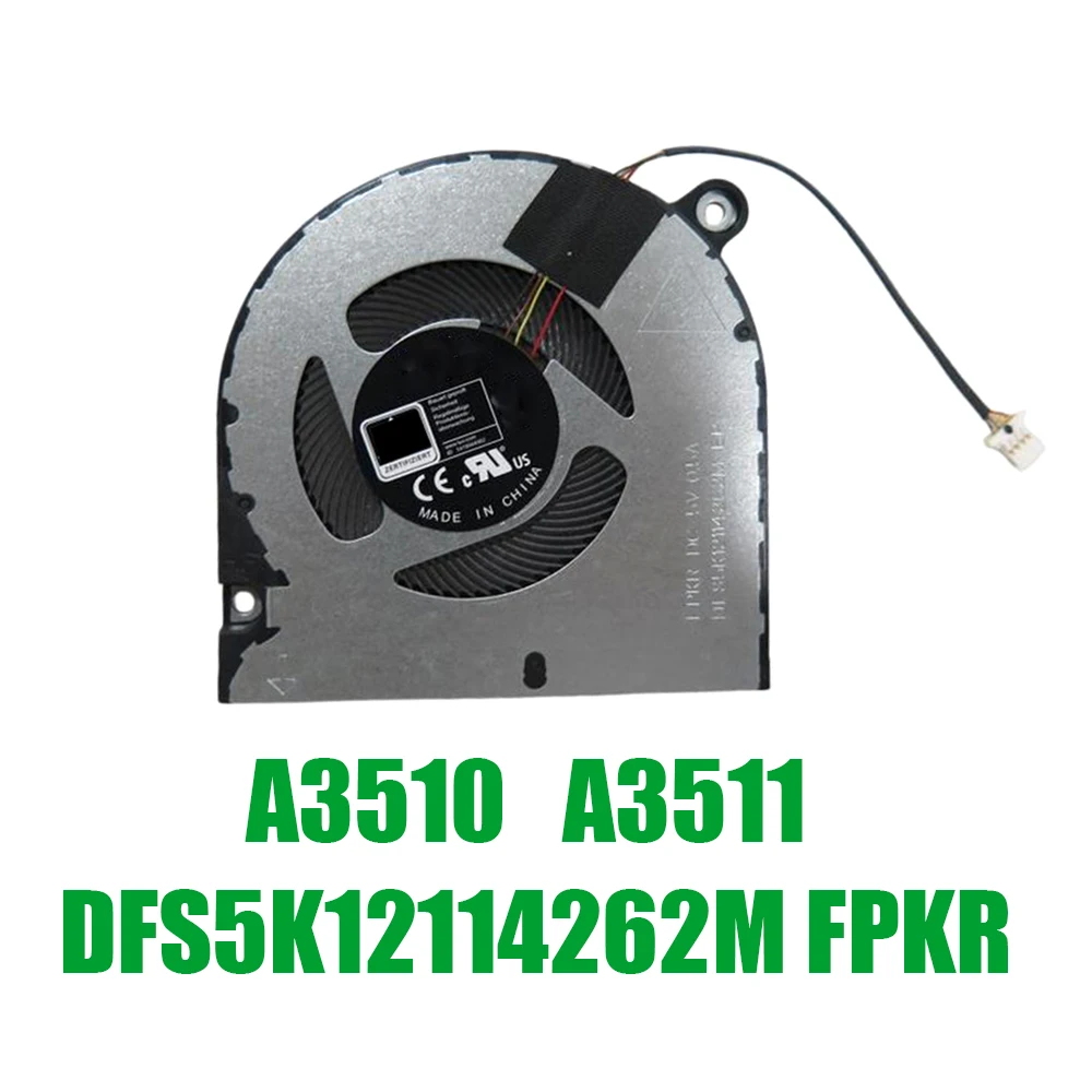 

For Fujitsu For LifeBook A3510 A3511 DFS5K12114262M FPKR 70*70*7MM DC5V Laptop CPU Fan