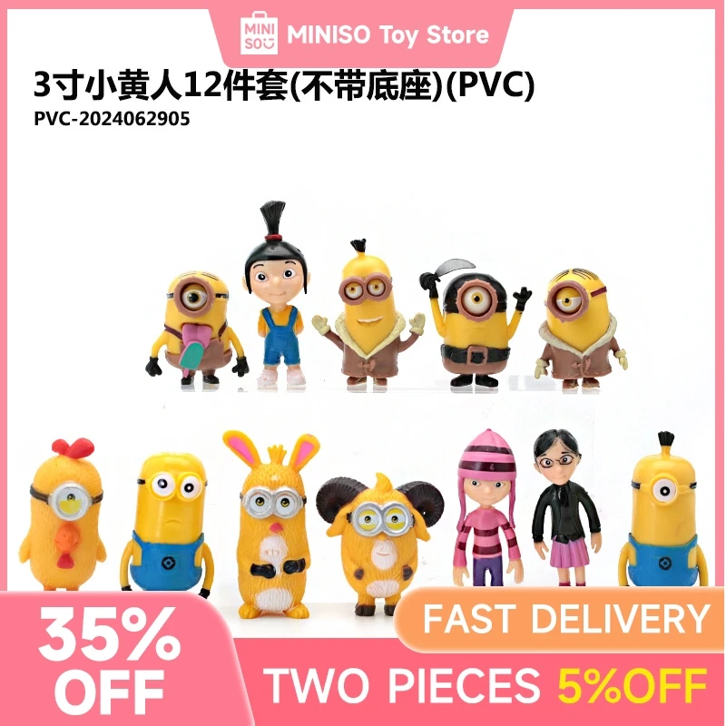 New Thief Daddy Minions Blind Box Doll Solid Toy Big Eyes Cute Doll Handmade Car Festival Gift