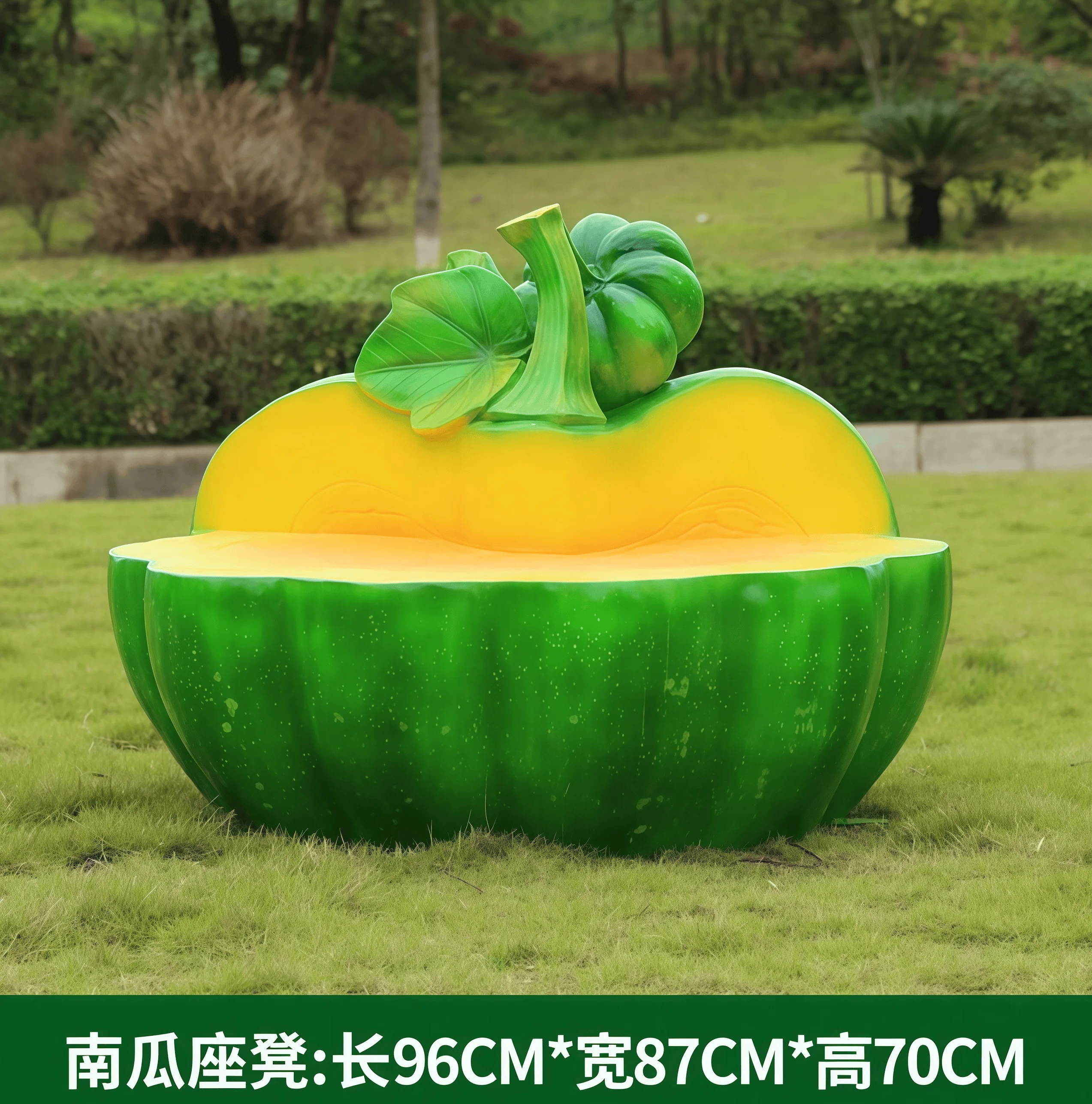 Cartoon Fruit Vegetable Tables Chairs Benches Sculptures Outdoor Kindergarten Parks Shopping Malls Scenic Spots Chair Decoration