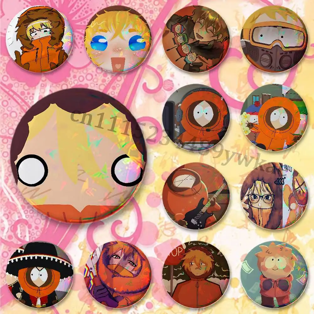 K-Kenny M-Mccormick Badges 25 32 44 58 75 mm Round Customizable Wholesale Fan goods Self-made fan freebies