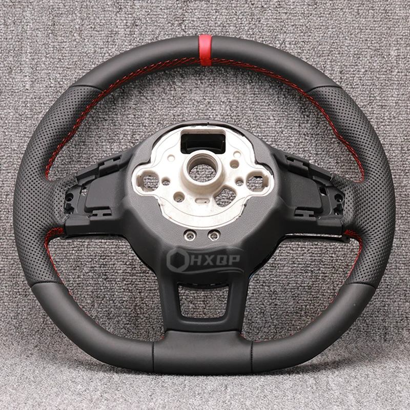 Steering Wheel Suitable For Volkswagen Golf 7, 7.5, GTI, With Multifunctional Buttons And Shift Paddles, Car Accessories