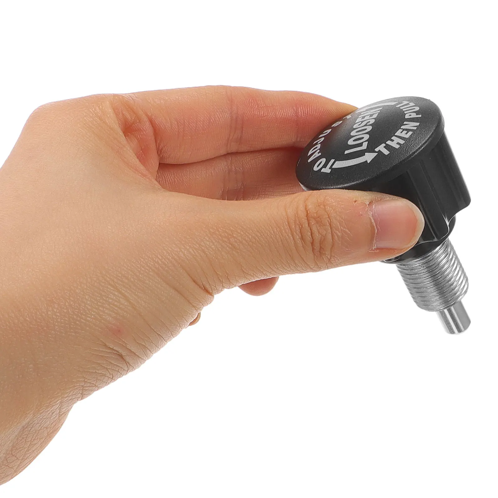 

Exercise Bike Head Pin 38mm Black Knob Spring Pull Parts for Exercise Bikes Height Screw Equipment Home Commercial Fitness