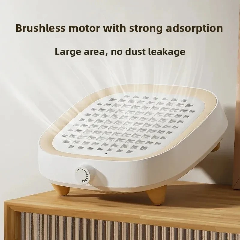 Quiet large suction grinding and unloading nail dust powder filter, formaldehyde removal vacuum cleaner, special for nail salons