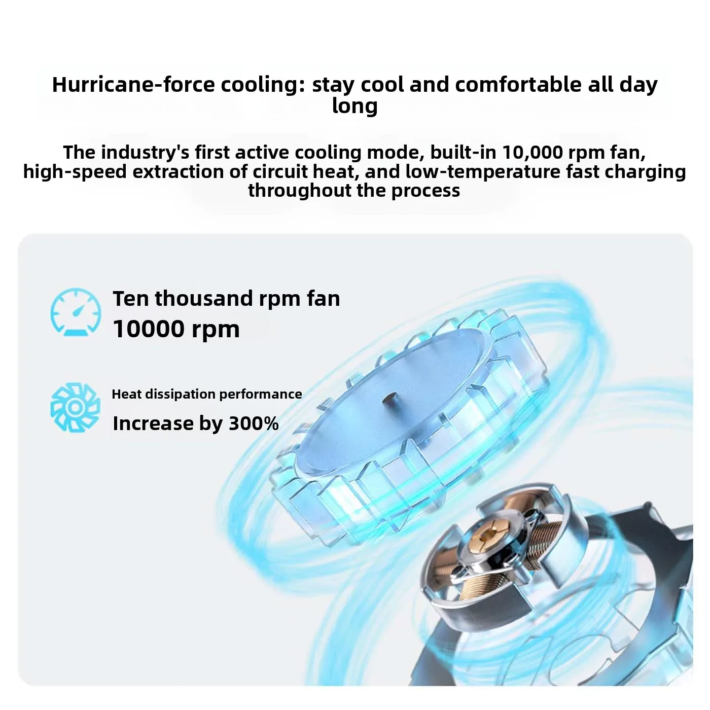 For Sharge Hurricane 3 Outdoor Magnetic Power Bank Built-in Cable Wireless Fast Charging Portable Charger